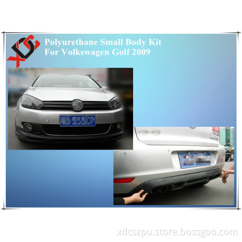 Small Body Kit with F/R Bumper Lip & Skirts for 09 Volkswagen Golf